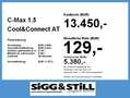 Ford C-Max 1.5 Cool&Connect AT NAV*KLIMAAUT*SHZ*PARKASS Weiß - thumbnail 4