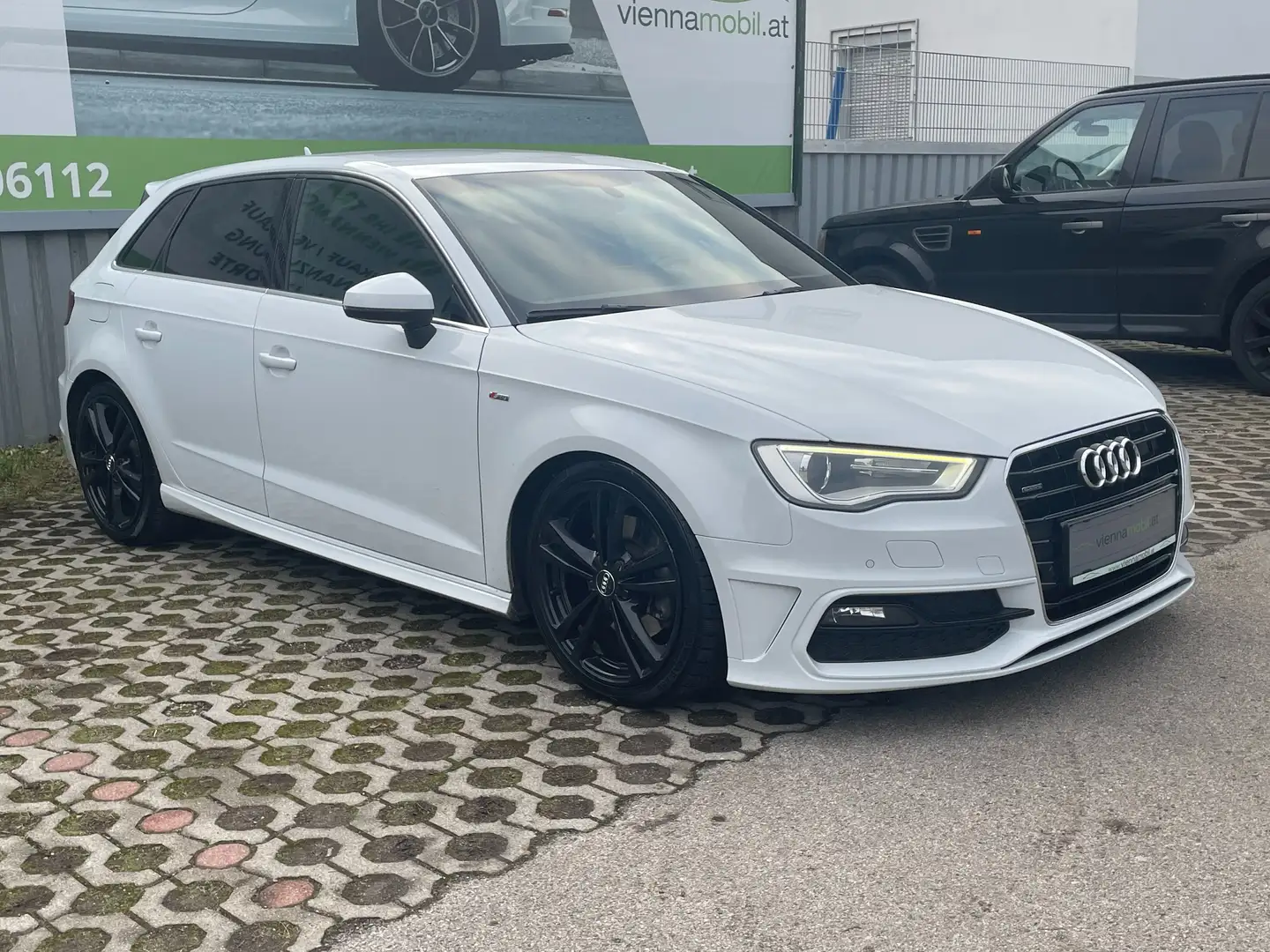 Audi A3 SB Quattro Sport 2,0 TDI * 3 x S-Line * 2. Vorb. * Weiß - 1