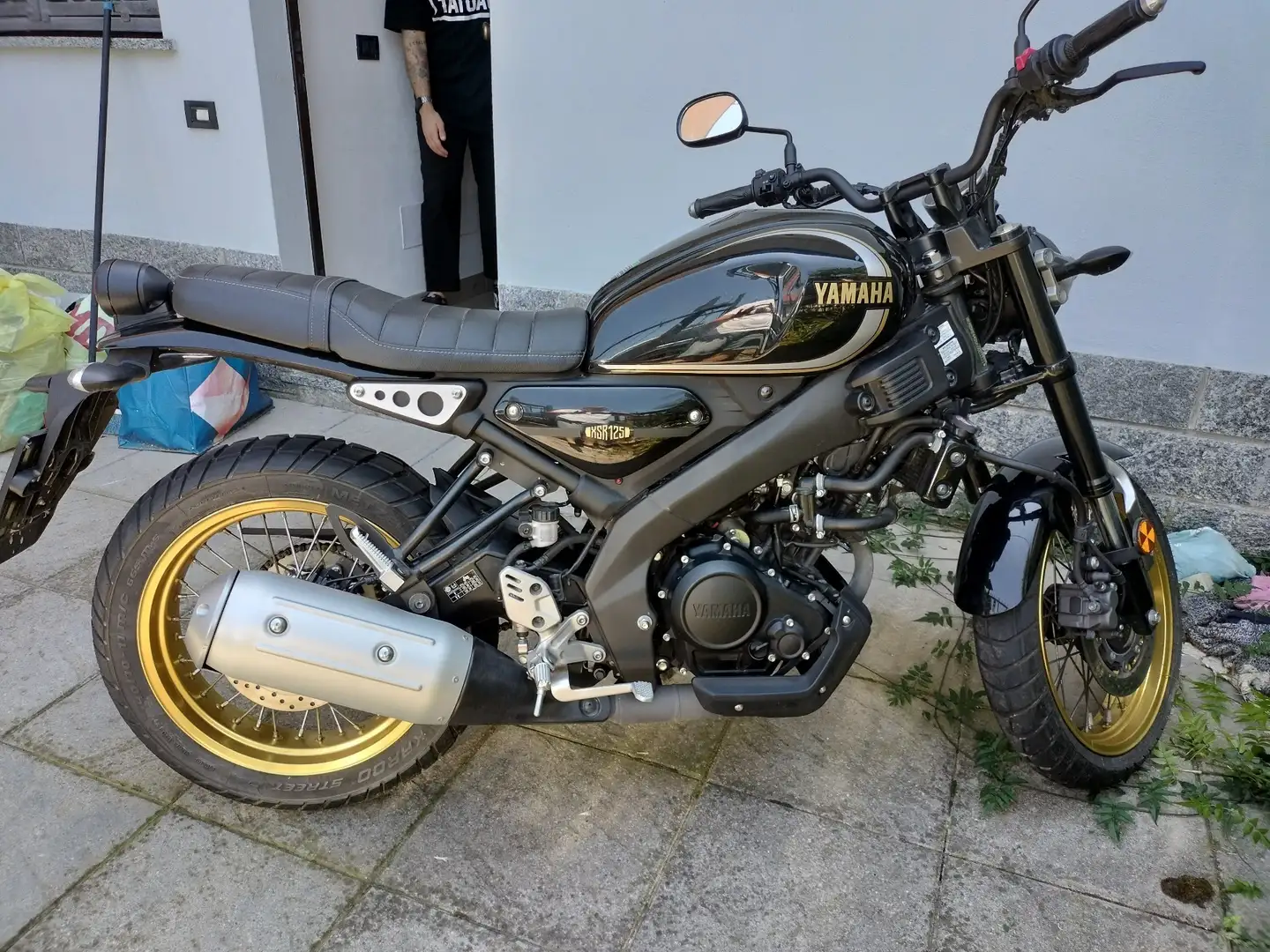 Yamaha XSR 125 Legacy Černá - 1