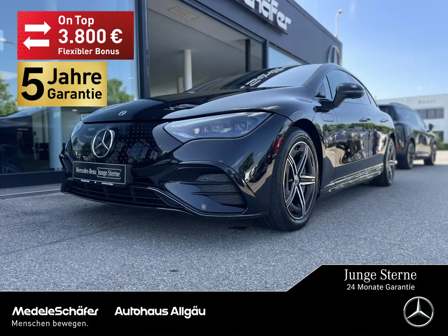 Mercedes-Benz EQE 500 EQE 500 4M AMG Airmatic Hyper Massage Carbon Sport Czarny - 1