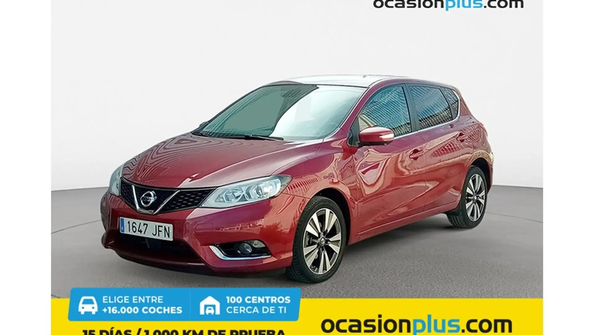 Nissan Pulsar 1.2 DIG-T Tekna XTronic Rood - 1