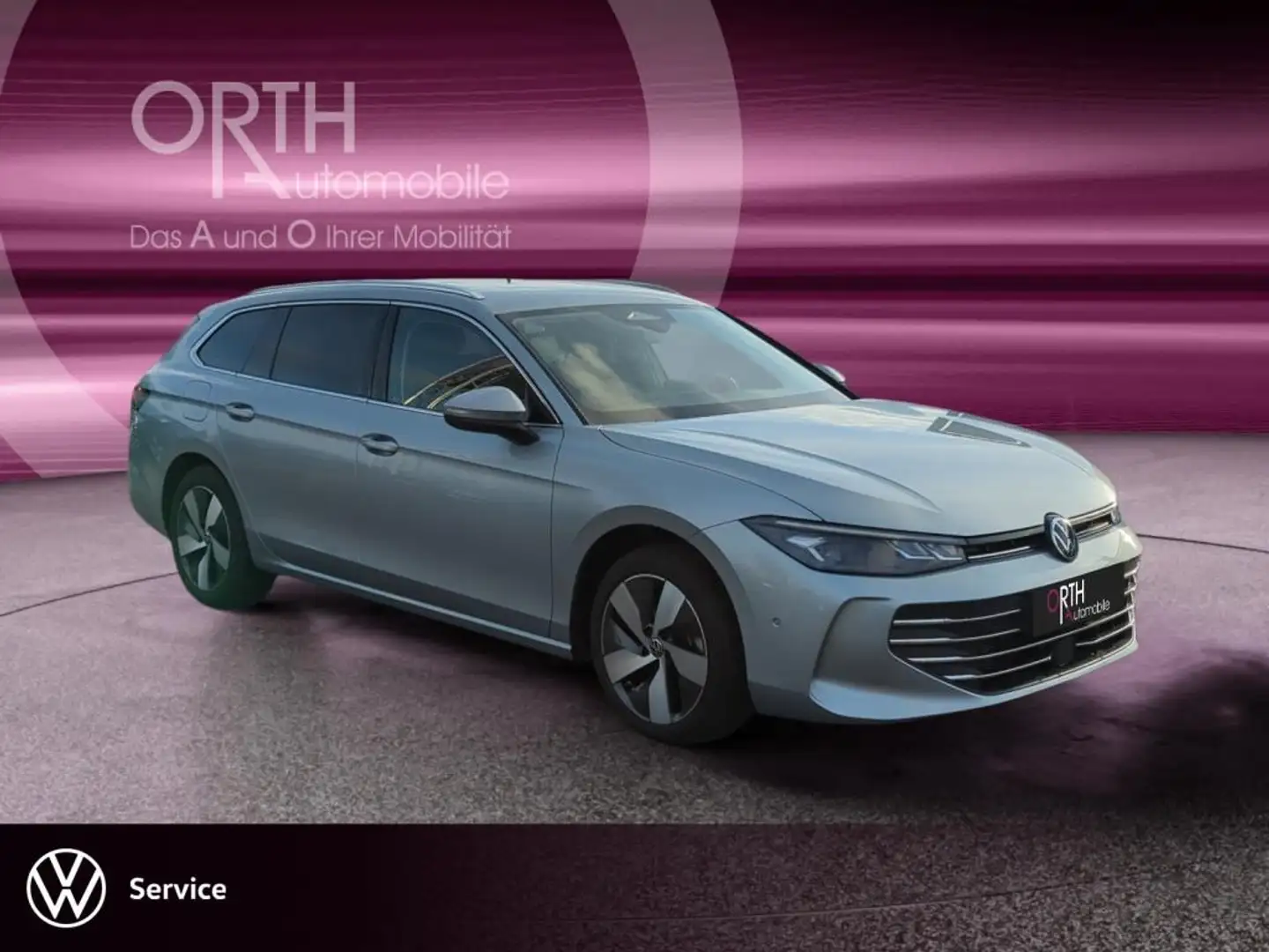 Volkswagen Passat Business 2.0TDI DSG NAVI ACC LED AHK 360° Argent - 2