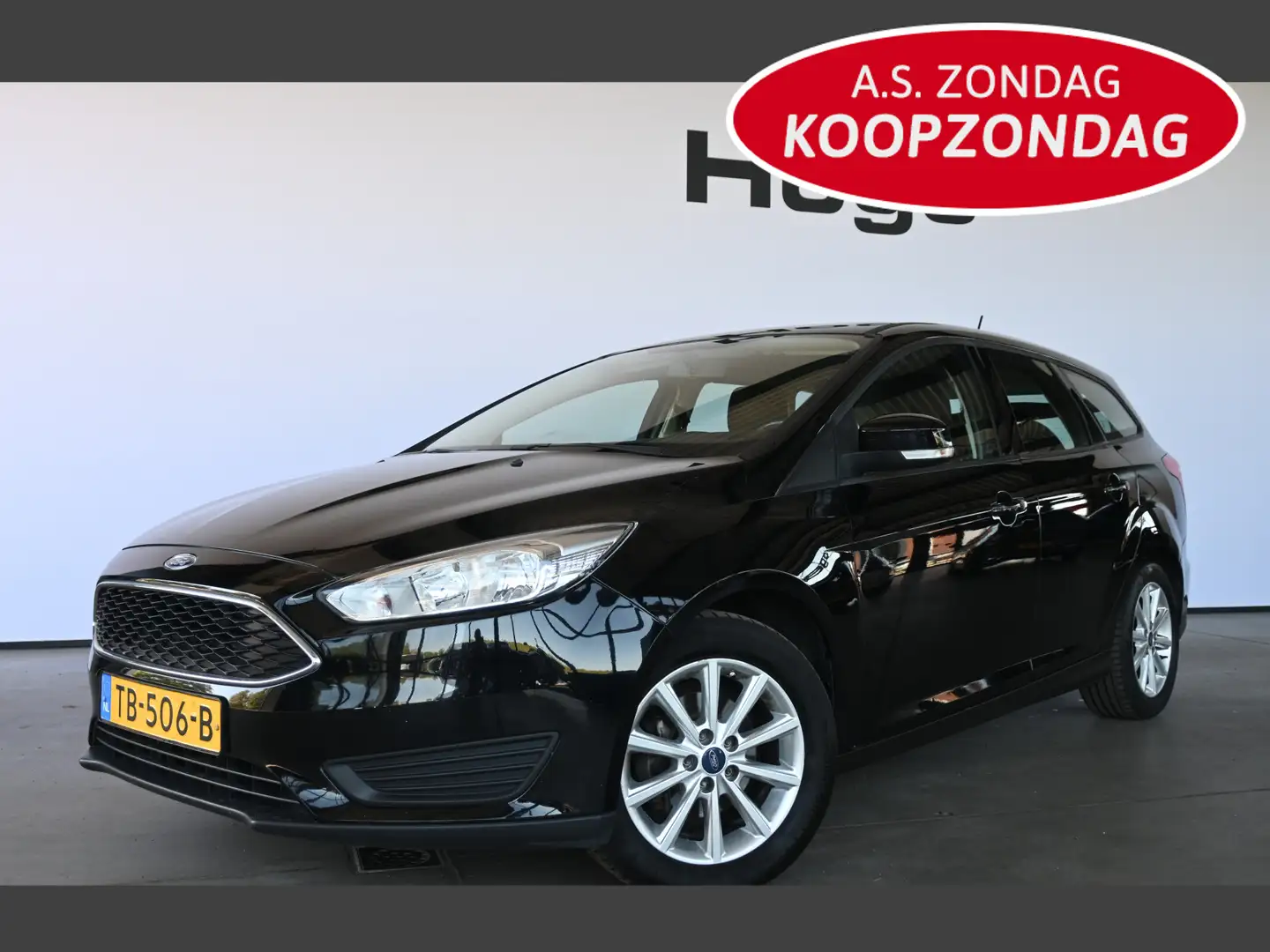 Ford Focus Wagon 1.0 Airco Trekhaak Rijklaarprijs Inruil Moge Schwarz - 1