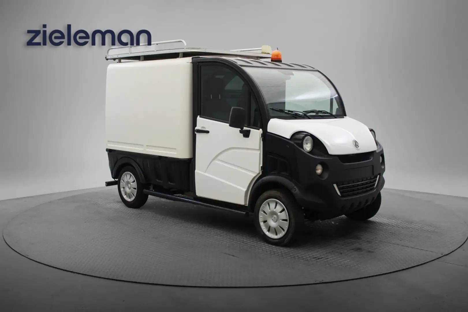 Aixam D-truck 400 Chassis Cabine - 15.189 Km - 2015 - Imperiaal Blanco - 1