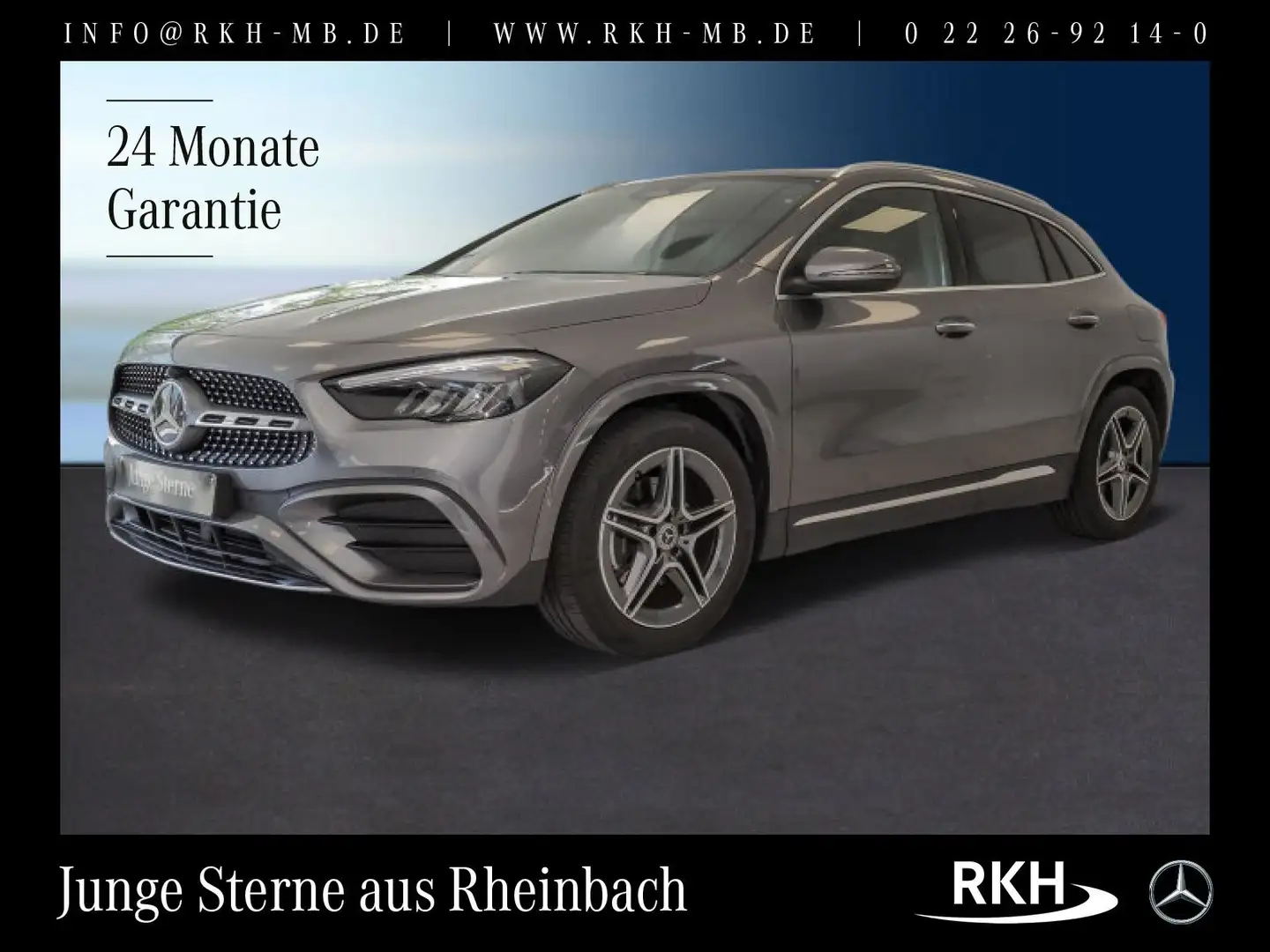 Mercedes-Benz GLA 220 GLA 220 d 4M AMG Line Pano/Kamera/Navi/Totw./LED Gris - 1