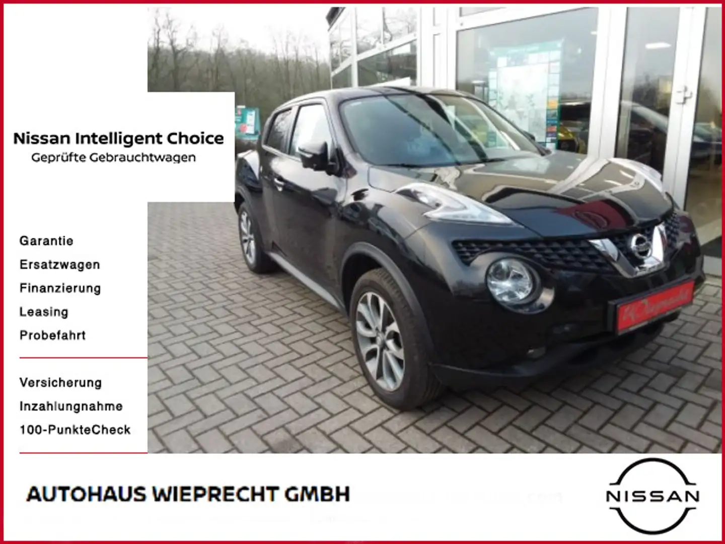 Nissan Juke 1.6 DIG-T Tekna 4x4 Automatik Schwarz - 1