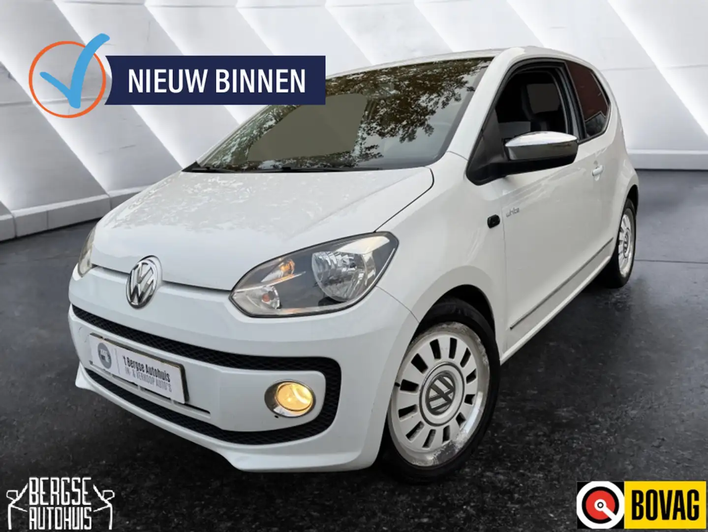 Volkswagen up! 1.0 high up! BlueM. White Airco Lmv Nap Weiß - 1