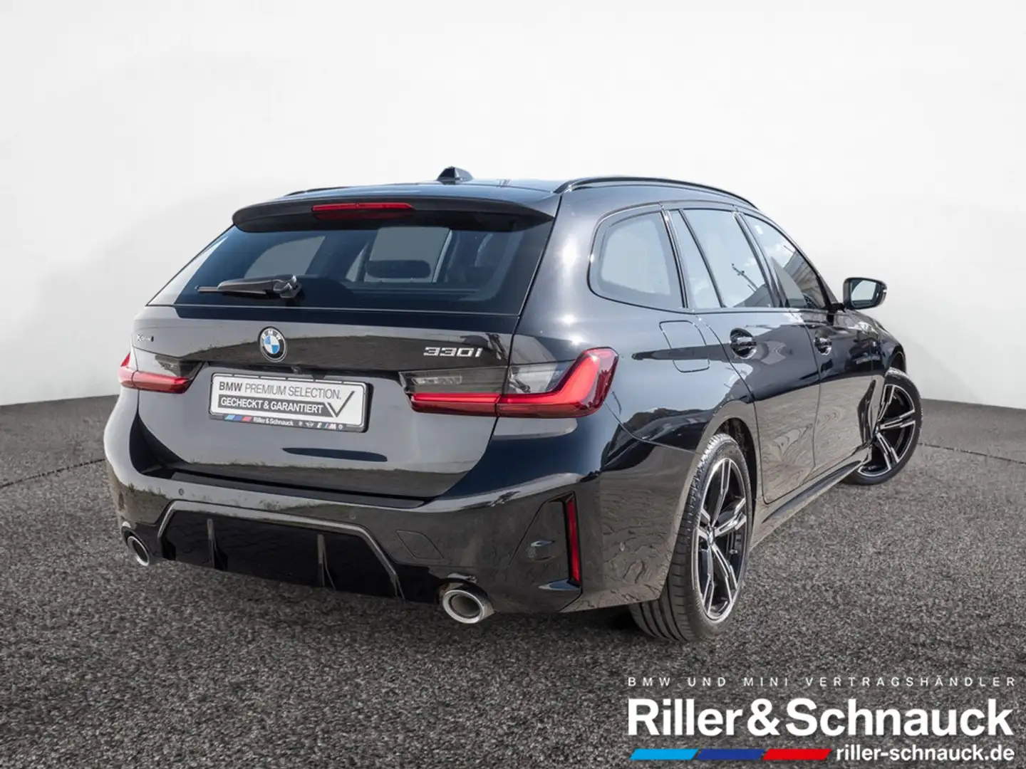 BMW 330 i Touring xDrive M Sport ACC+KAM+LED+SHZG Schwarz - 2