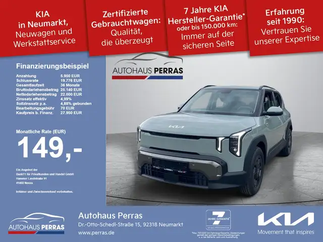 Kia EV2 42.2 5S AIR Winterpaket, Wärmepumpe, LED+Winterp.+