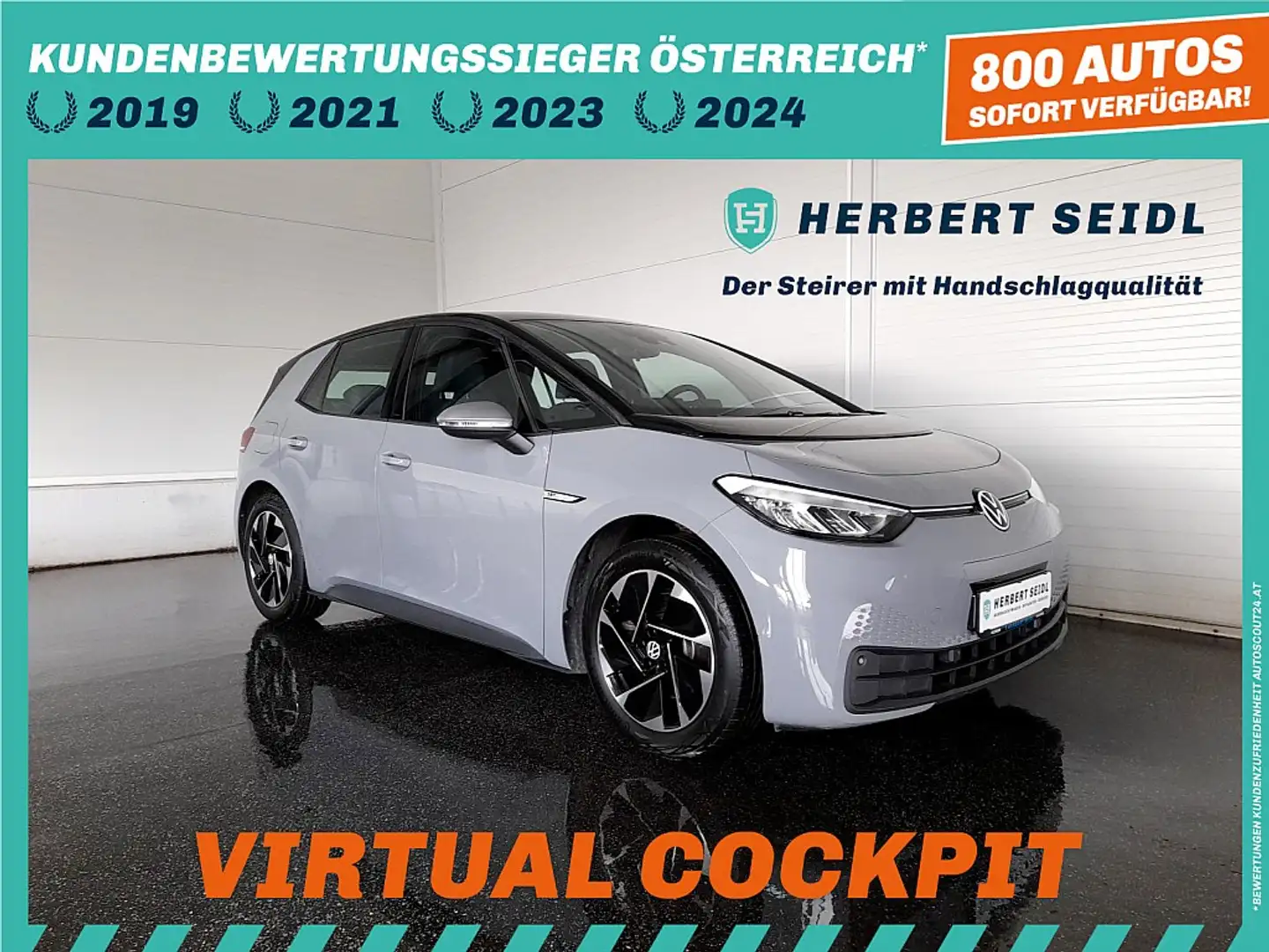 Volkswagen ID.3 ID. 3 FIRST EDITION 58kWh *18 ZOLL / VIRTUELL /... Szürke - 1