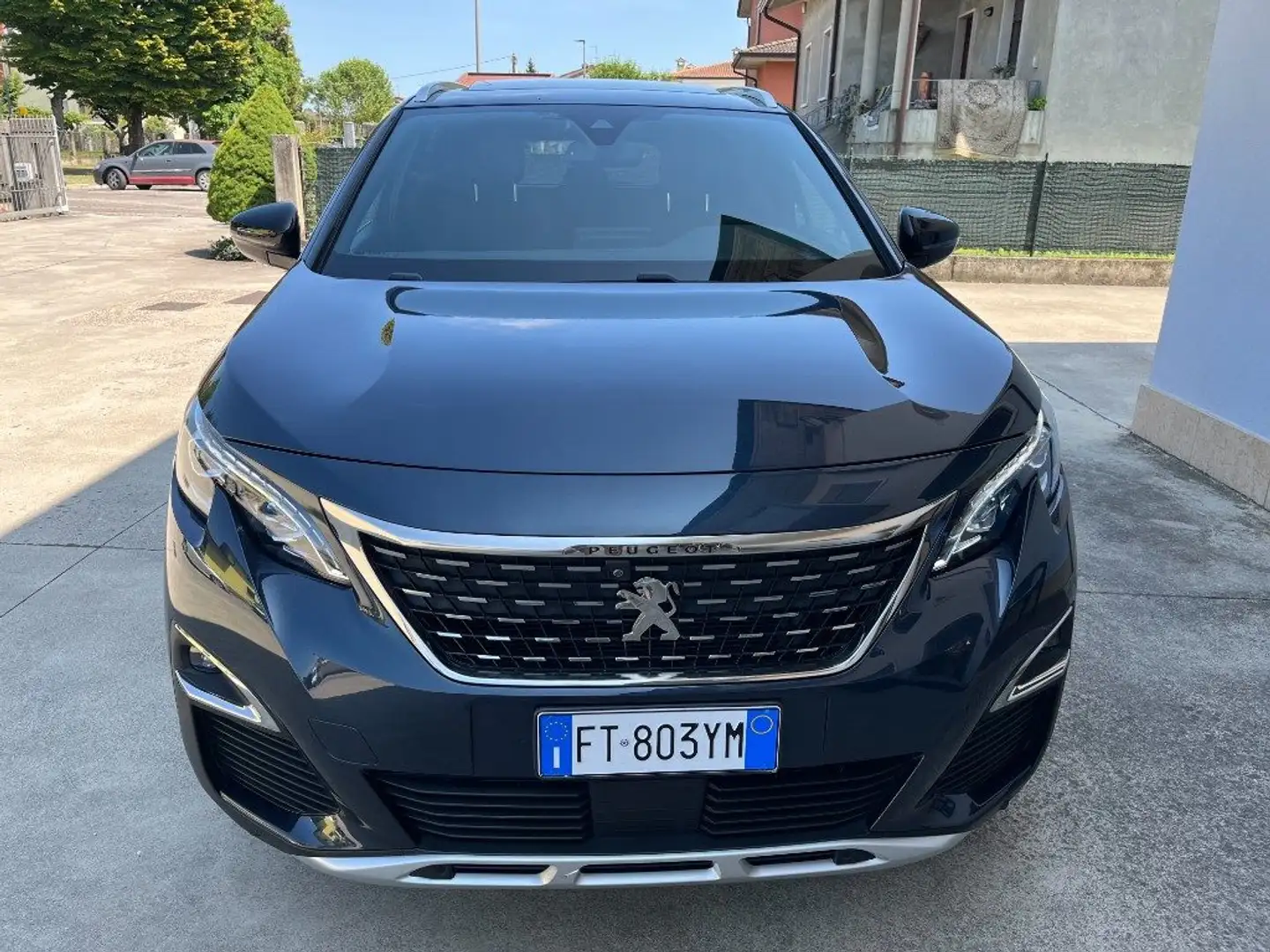 Peugeot 5008 BlueHDi 130 S&S GT Line 12/2018 TETTO APRIBILE Blu/Azzurro - 2
