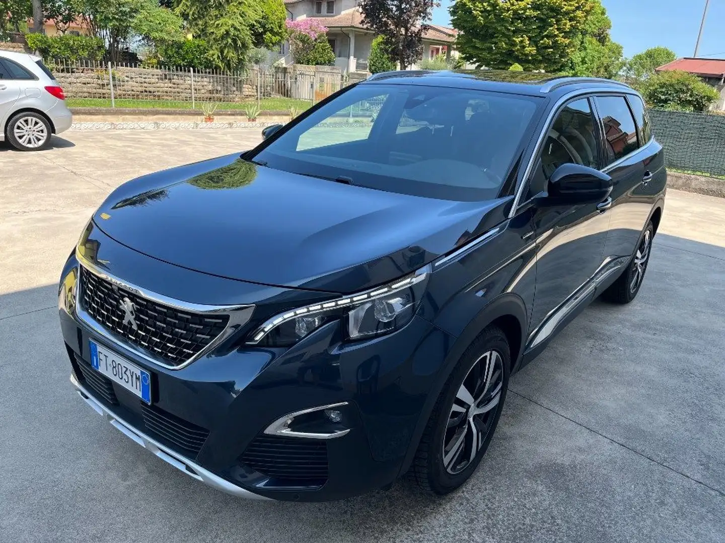 Peugeot 5008 BlueHDi 130 S&S GT Line 12/2018 TETTO APRIBILE Blu/Azzurro - 1