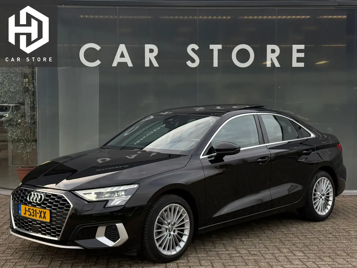 Audi A3 Limousine 35 TFSI BNS Edit Pano|Matrix|Stoelverwar Zwart - 1