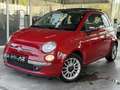 Fiat 500 500 1.3multi/PAPIER ROSE OK  / CUIR + TOIT OUVRANT Rouge - thumbnail 2