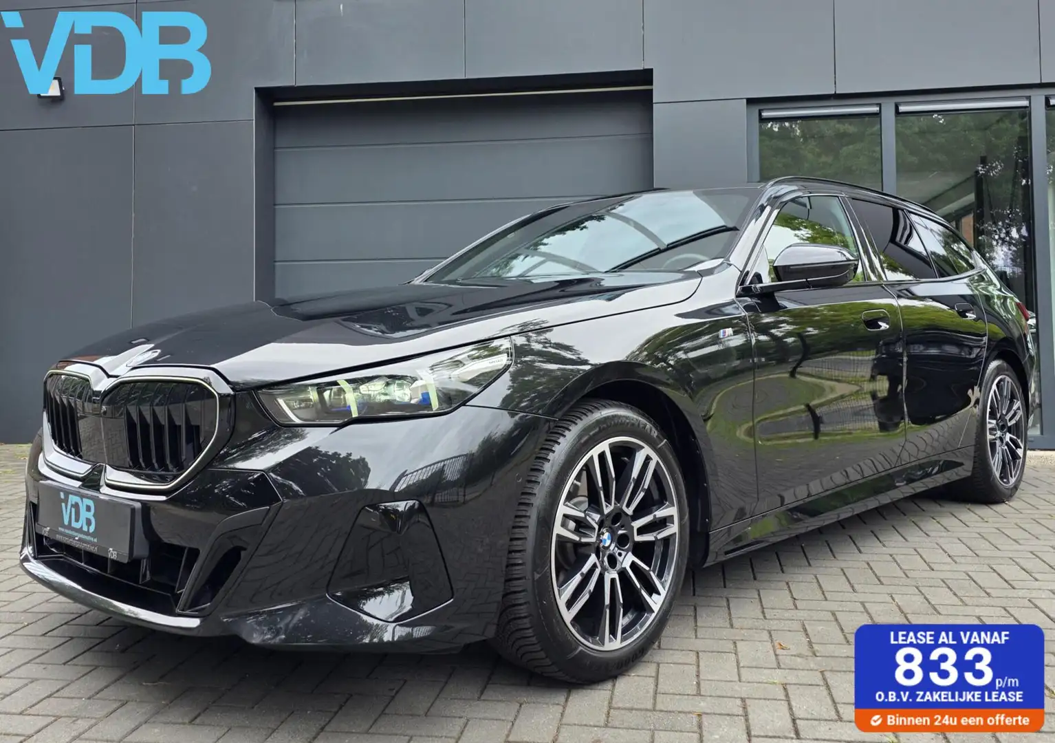 BMW 520 5-serie Touring 520i Noir - 1