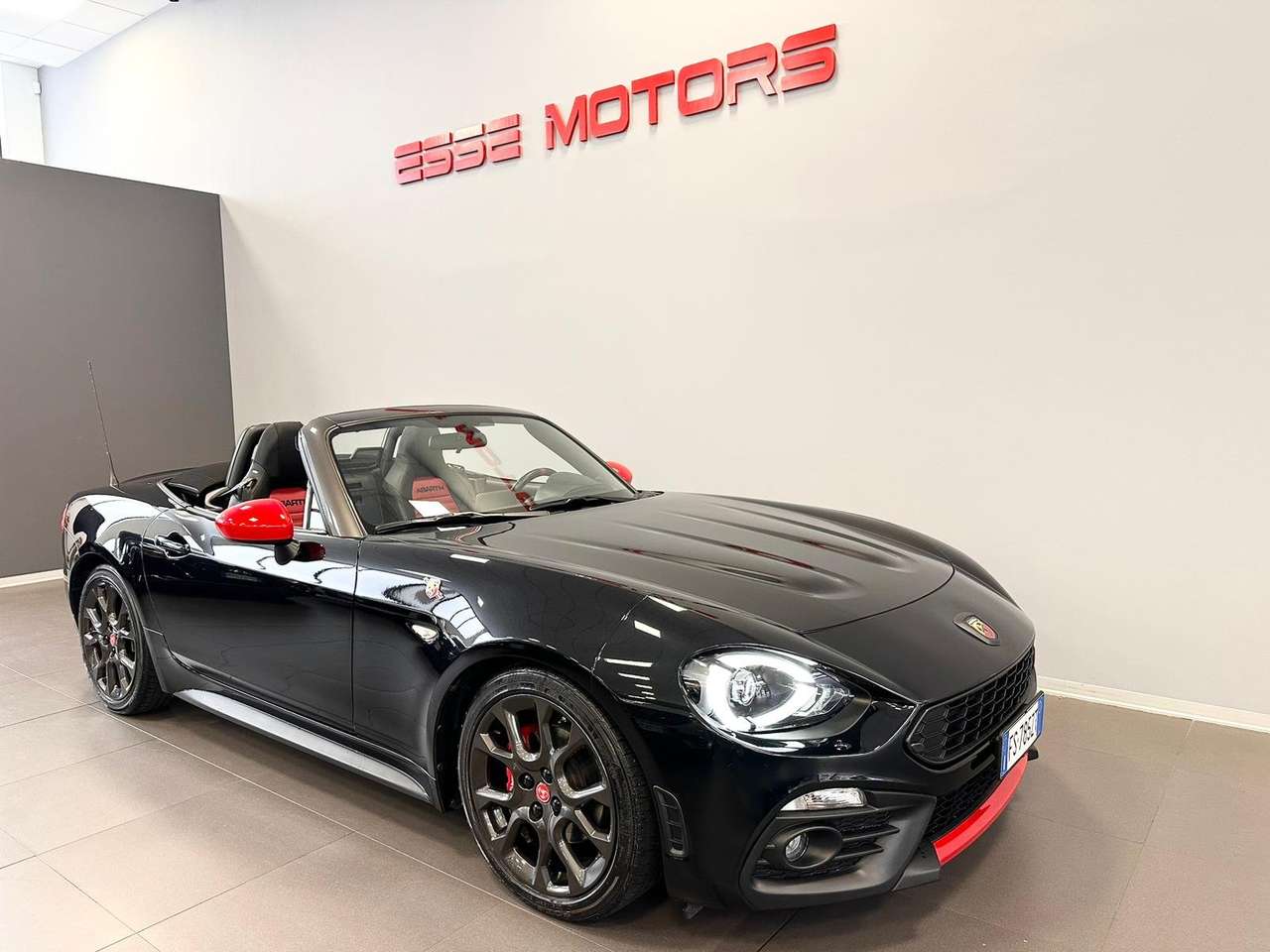 Abarth 124 Spider 1.4 T 170CV-PELLE ROSSA-FULL LED-PREZZO REALE !!!!