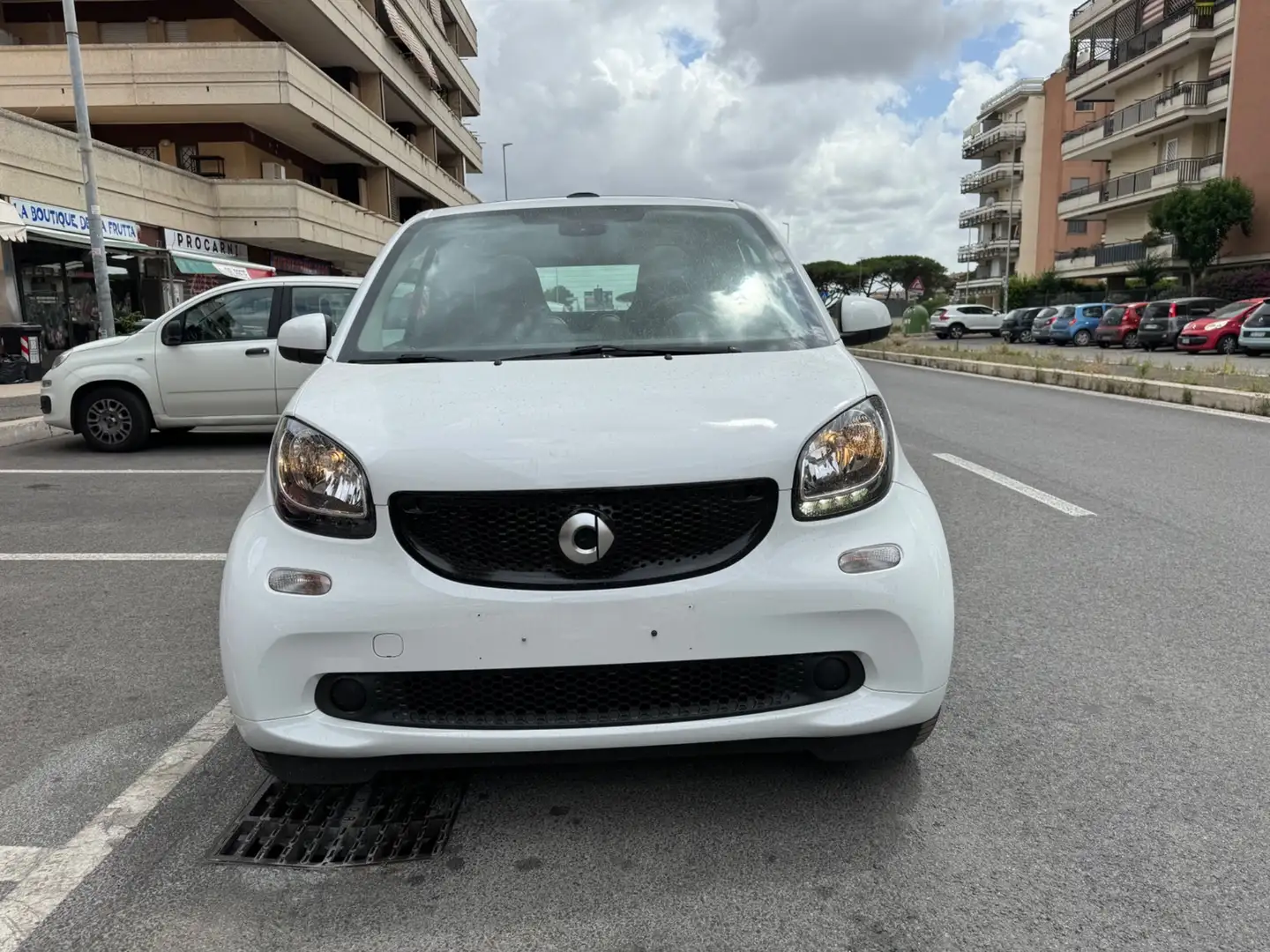 smart forTwo 90 0.9 T twinamic cabrio Passion Bianco - 1