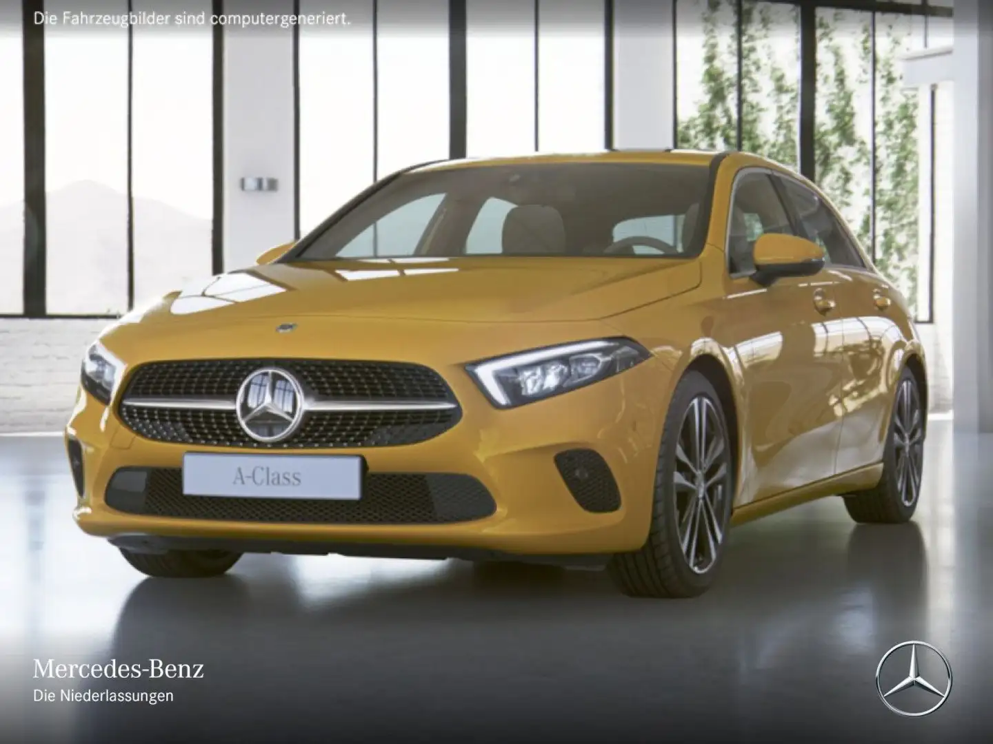 Mercedes-Benz A 180 PROGRESSIVE+LED Gelb - 2