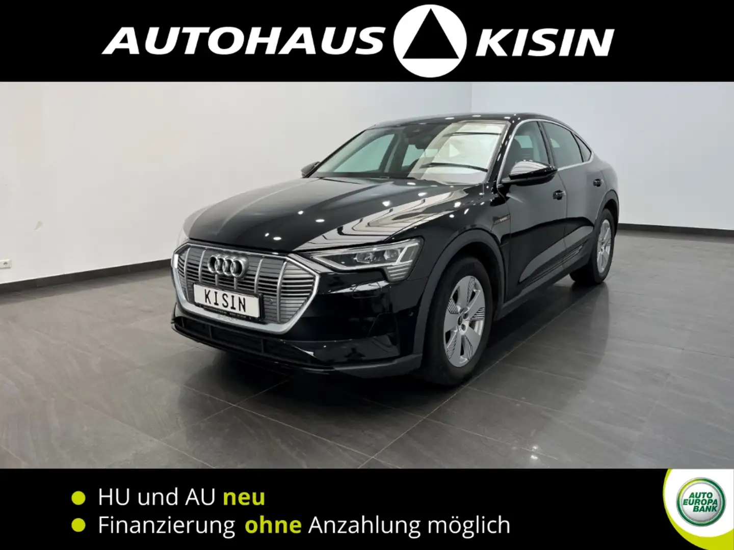 Audi e-tron Sportback 50 quattro /AHK /Navi /LED Schwarz - 1