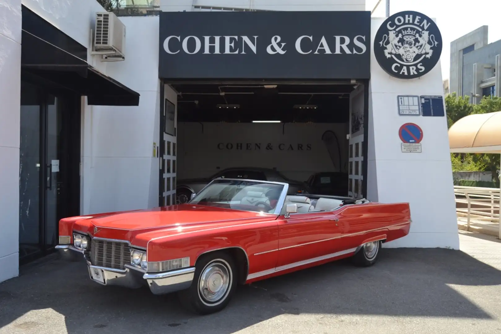 Cadillac DeVille Convertible Rojo - 1