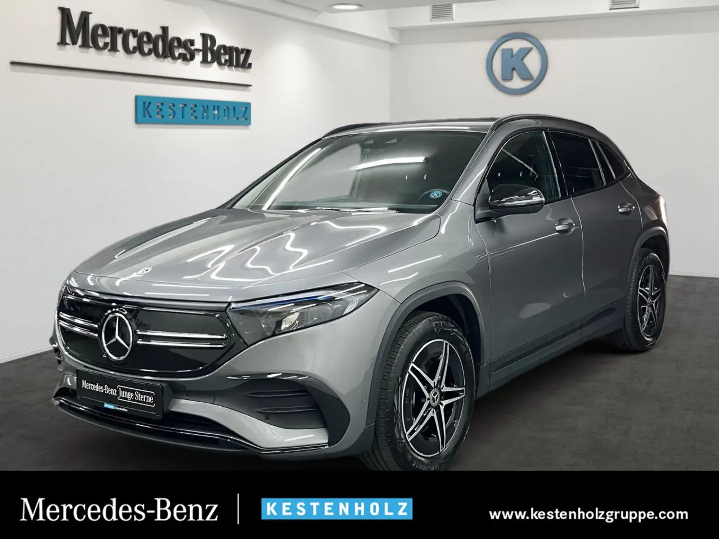 Mercedes-Benz EQA 300 4MATIC AMG+NIGHT+AHK+MEMORY+KEYGO+DISTRO Grau - 1