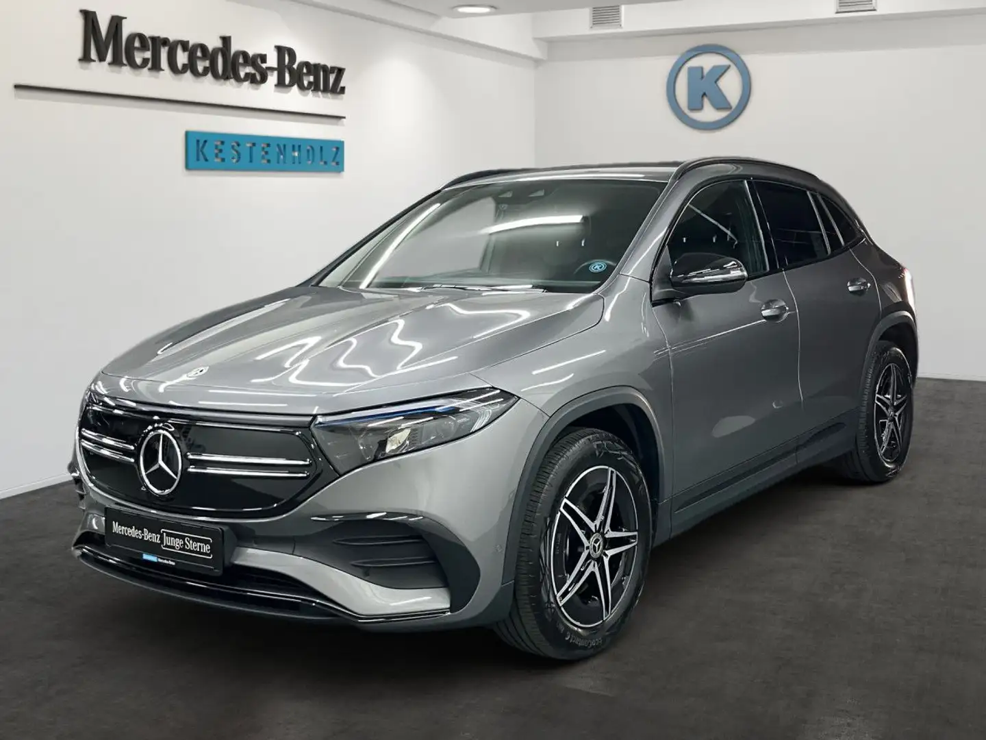 Mercedes-Benz EQA 300 4MATIC AMG+NIGHT+AHK+MEMORY+KEYGO+DISTRO Grau - 2