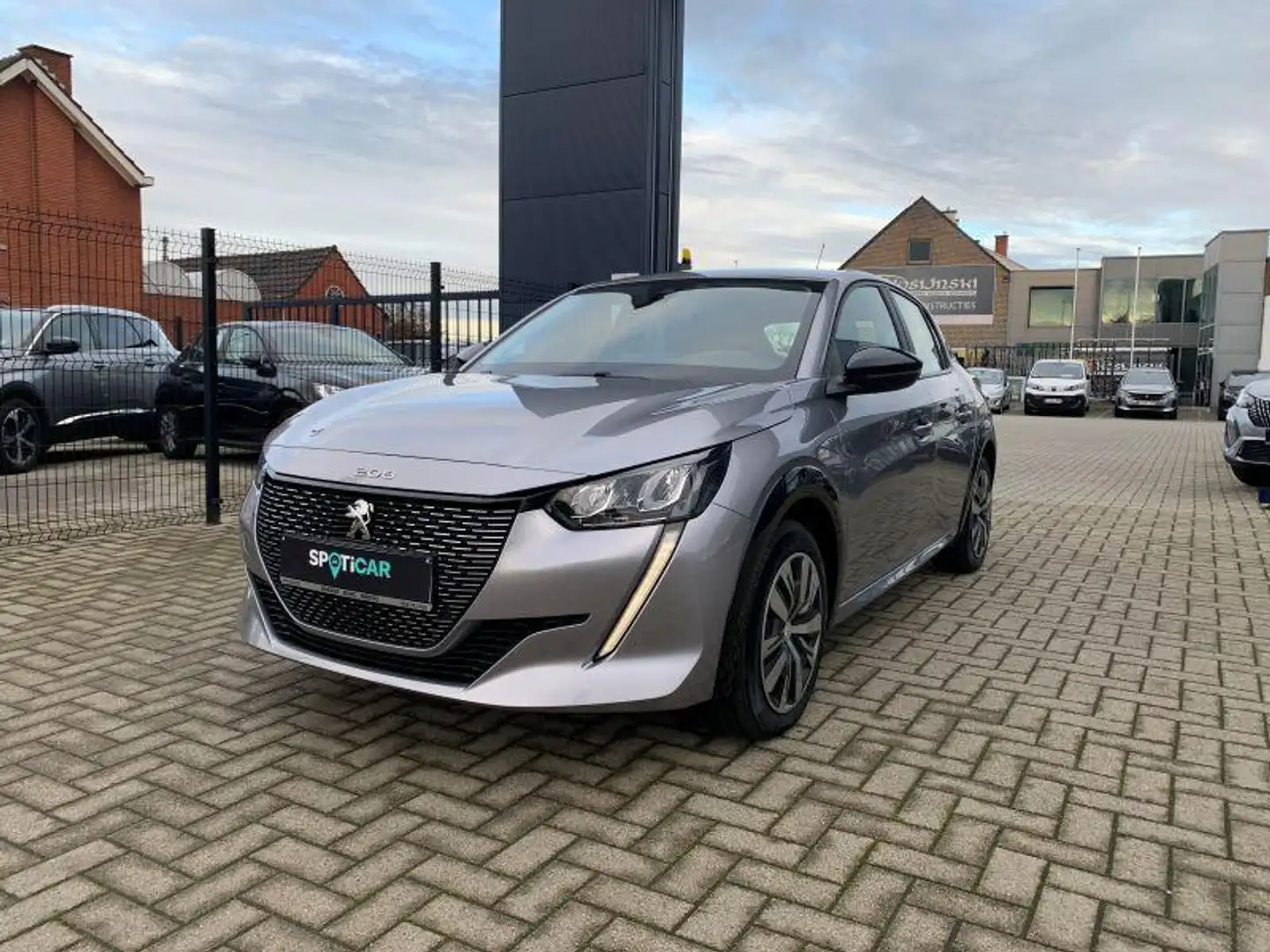 Peugeot e-208 Active Pack Gris - 1