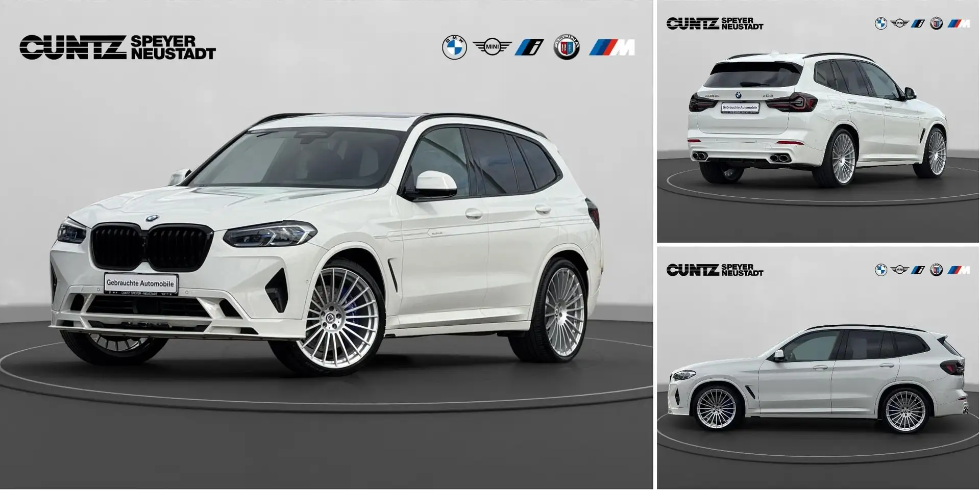 Alpina XD3 Allrad Anhängerk. Panorama Harman/Kardon Laserlich Blanc - 1