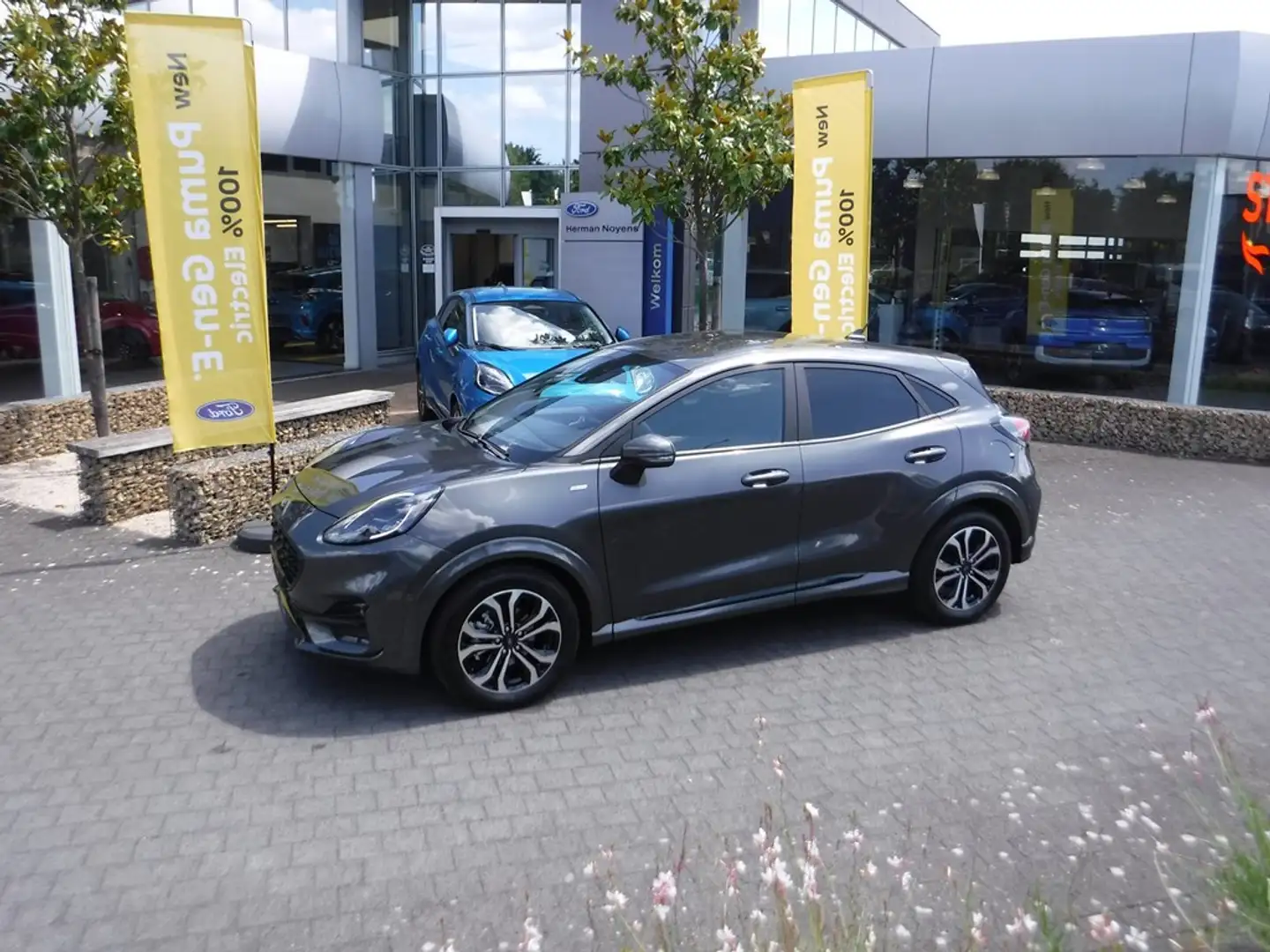 Ford Puma Ecoboost mHEV ST-Line AUT Gris - 1