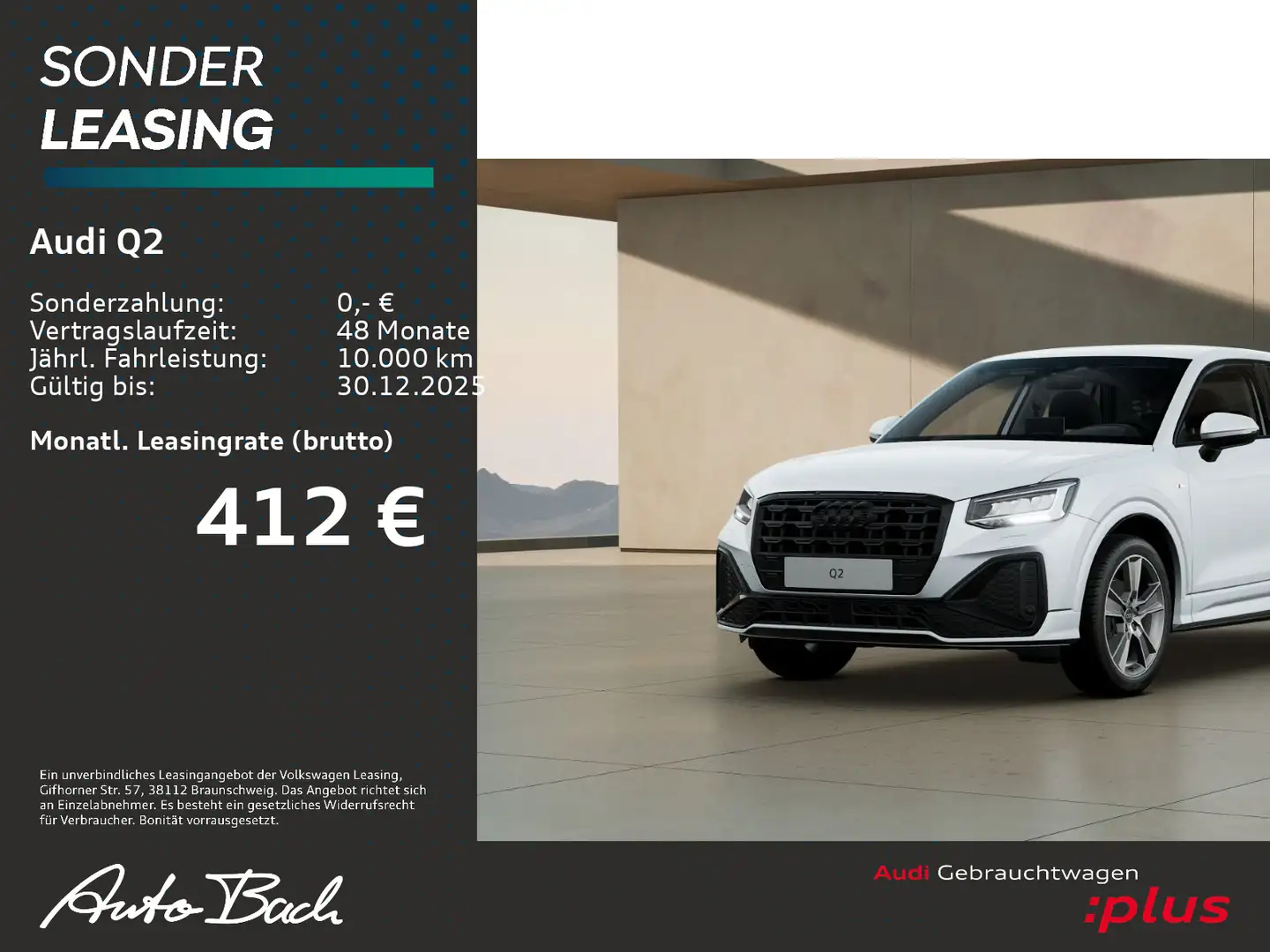 Audi Q2 S line 30TFSI LED virtual ACC EPH DAB AHK Weiß - 2