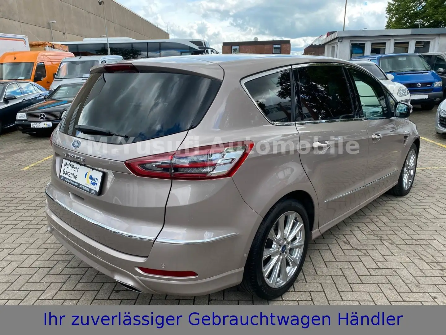 Ford S-Max S-MAX 2.0 ECOBOOST VIGNALE 7-SITZE|PANORAMA|19" Beige - 2