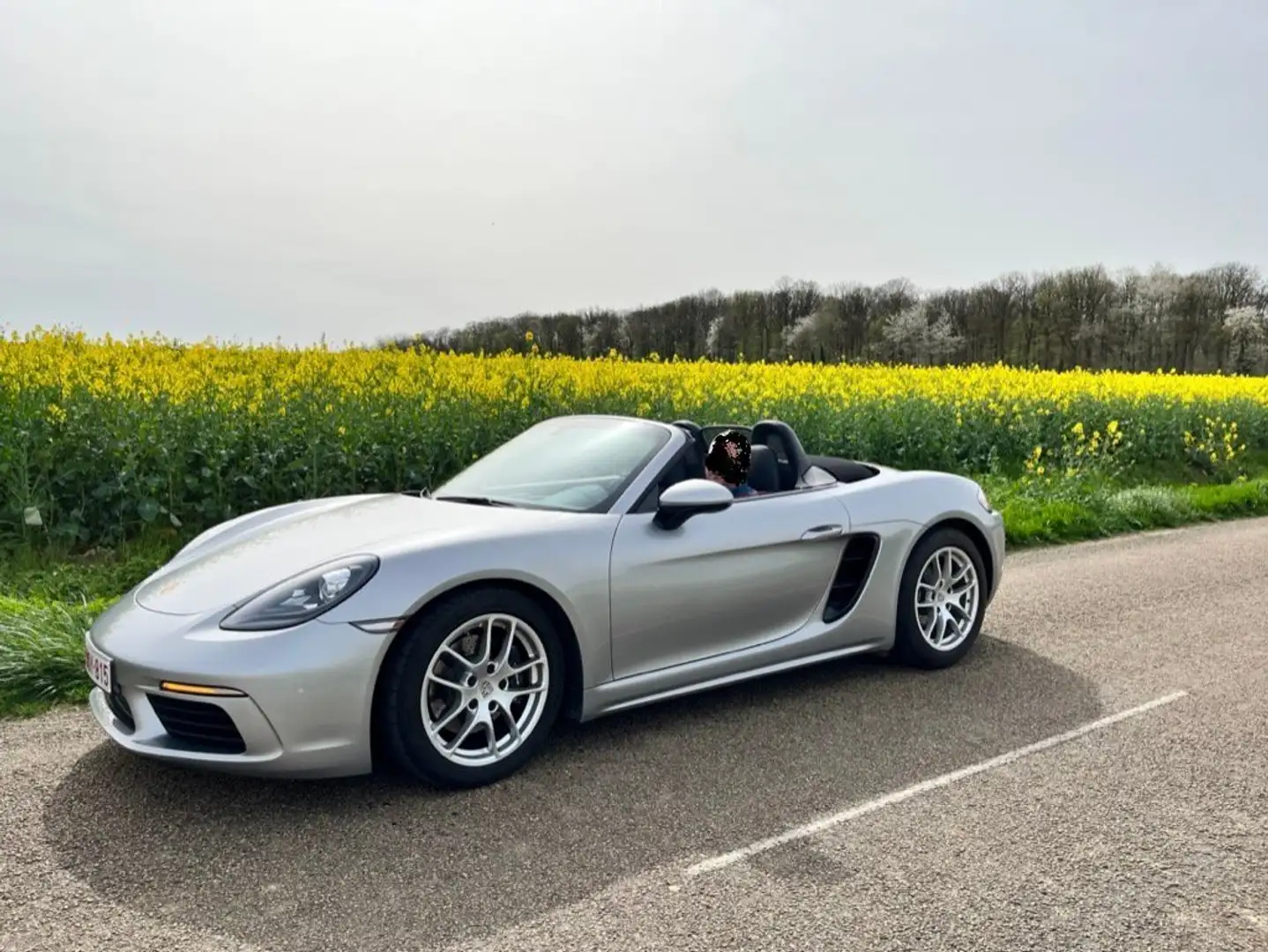Porsche 718 Boxster - 2022 - 24000km - manual 6speed -topstaat Серебристый - 1