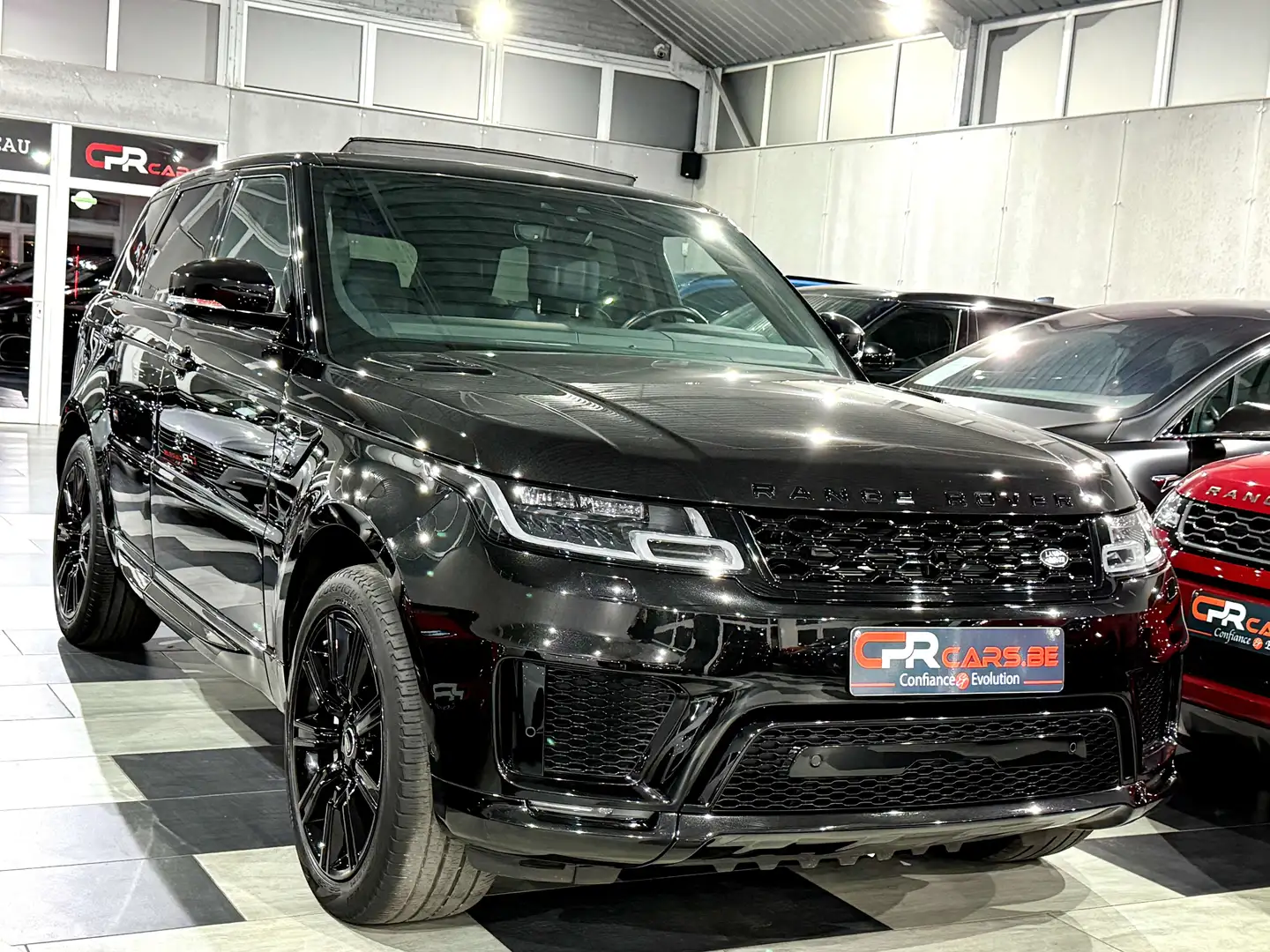 Land Rover Range Rover Sport 3.0 SDV6 HSE Dynamic Black Pack 1e Main Etat Neuf Zwart - 2