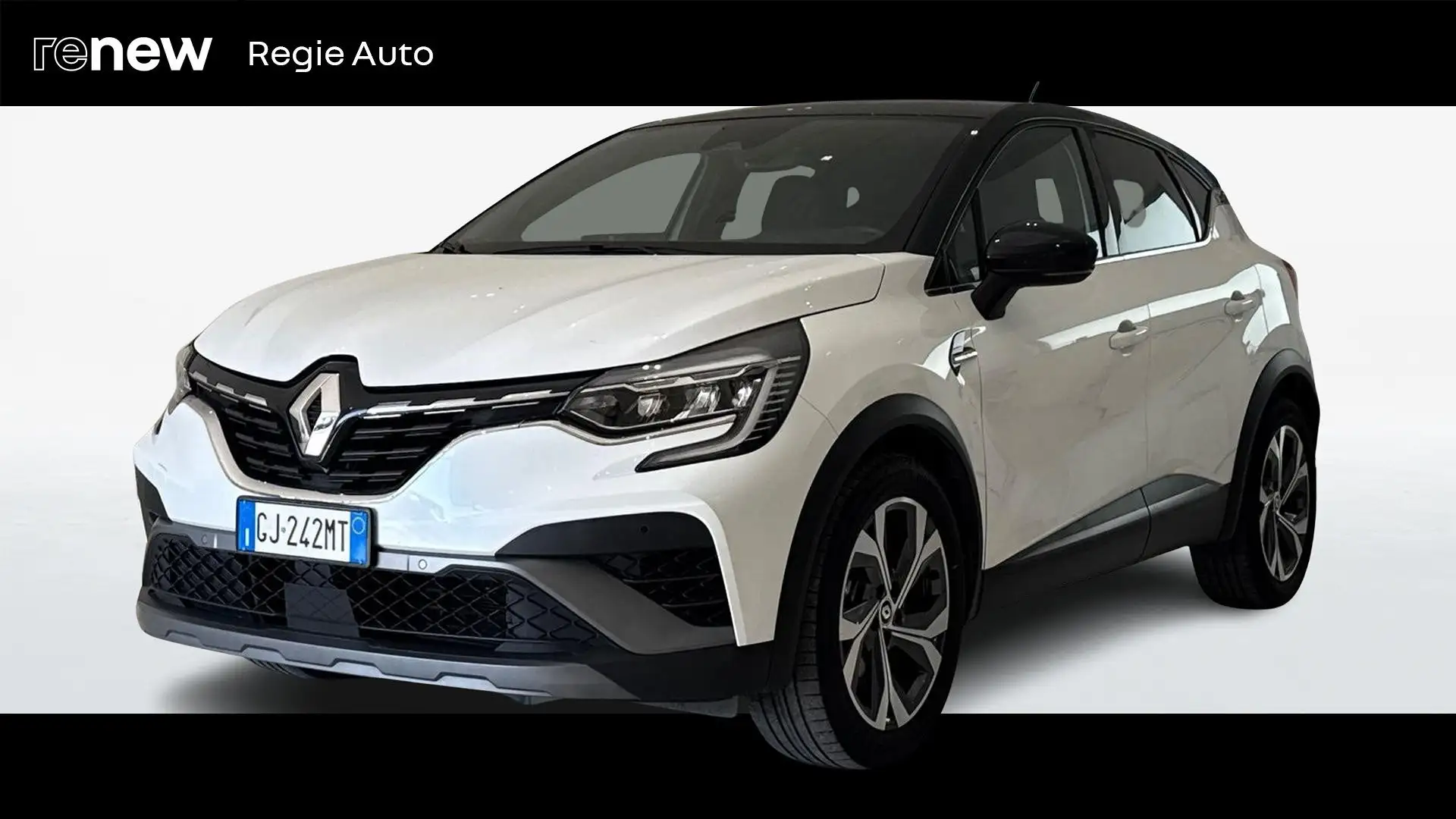 Renault Captur 1.6 E-TECH HYBRID RS LINE 145CV AUTO Bianco - 1