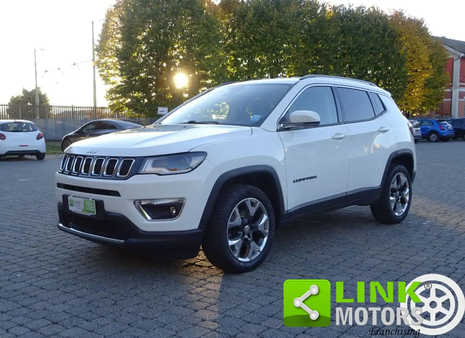 Jeep Compass 1.4 MultiAir 170 CV aut. 4WD Limited Blanc - 1