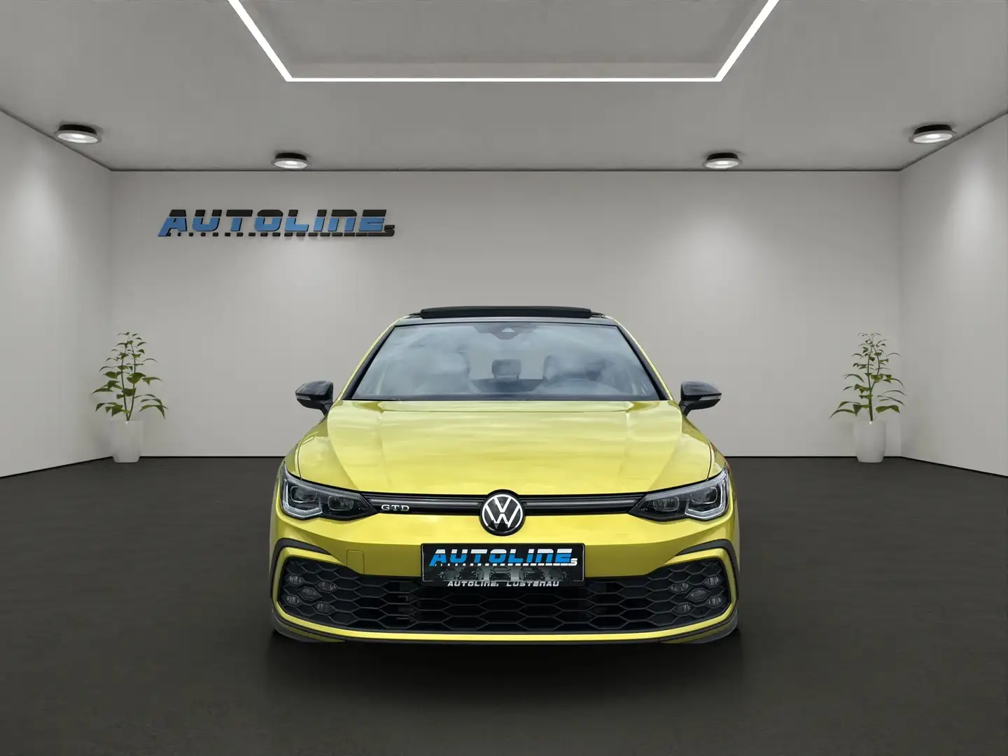 Volkswagen Golf GTD 2.0 DSG *PANO* *KAMERA* *LEDER* *LED* *NAVI* Gelb - 2