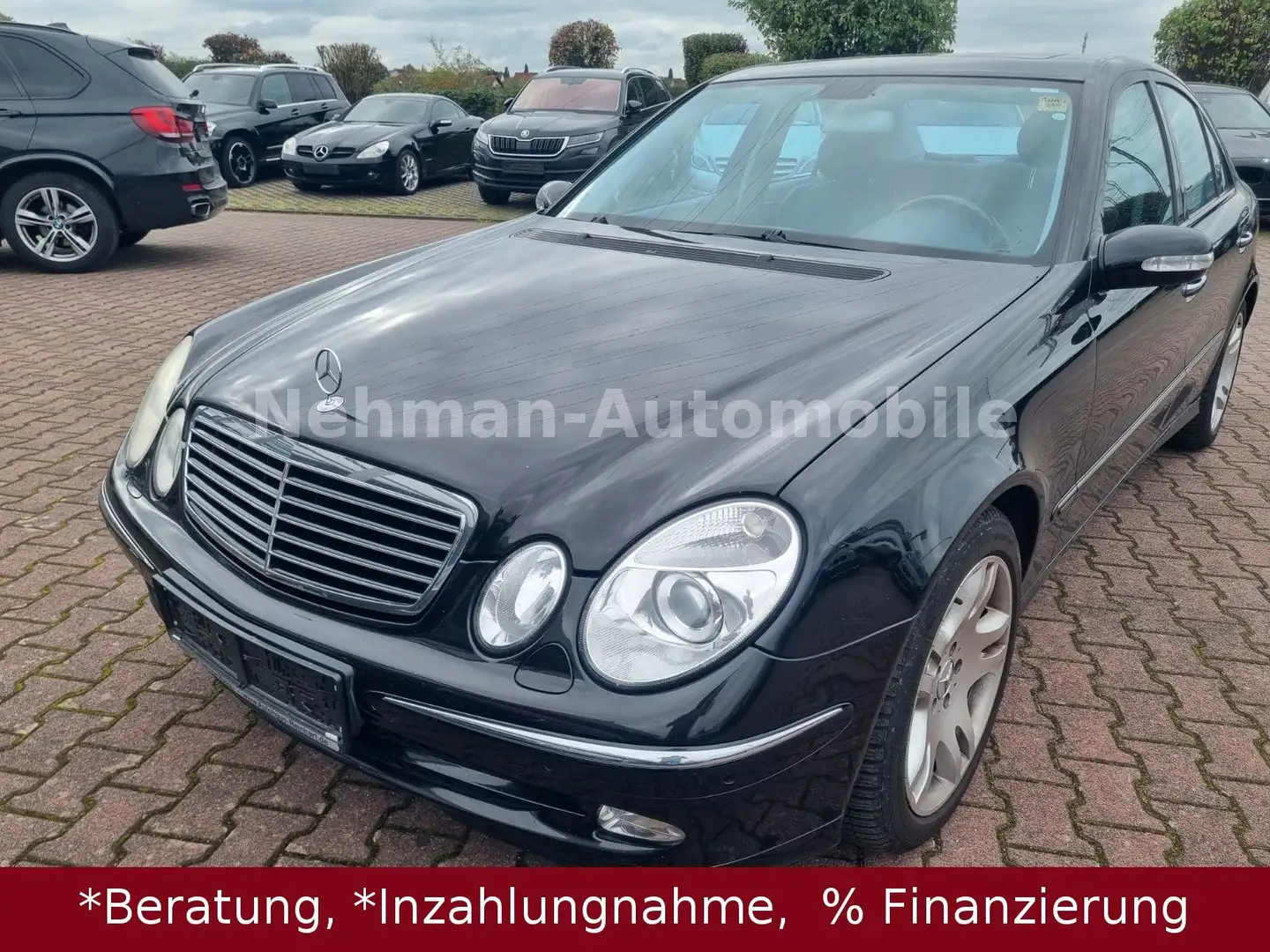 Mercedes-Benz E 320 AVANTGARDE Leder/ Schiebedach/ Automatik Negro - 1