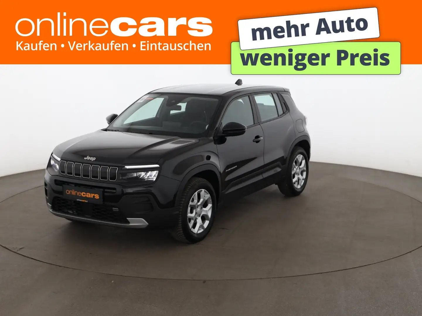 Jeep Avenger 1.2 T-GDI LED NAVI R-CAM SITZHZG ASSIST Schwarz - 1