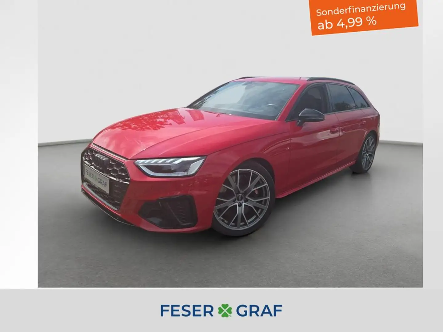 Audi S4 Avant TDI ACC HuD Matrix B&O Standheizung AHK Rot - 1