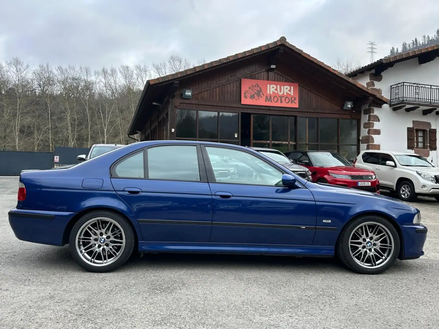 BMW M5 Bleu - 1