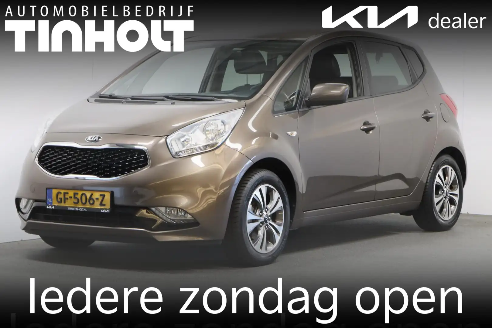 Kia Venga 1.4 CVVT First Edition Trekhaak Brun - 1