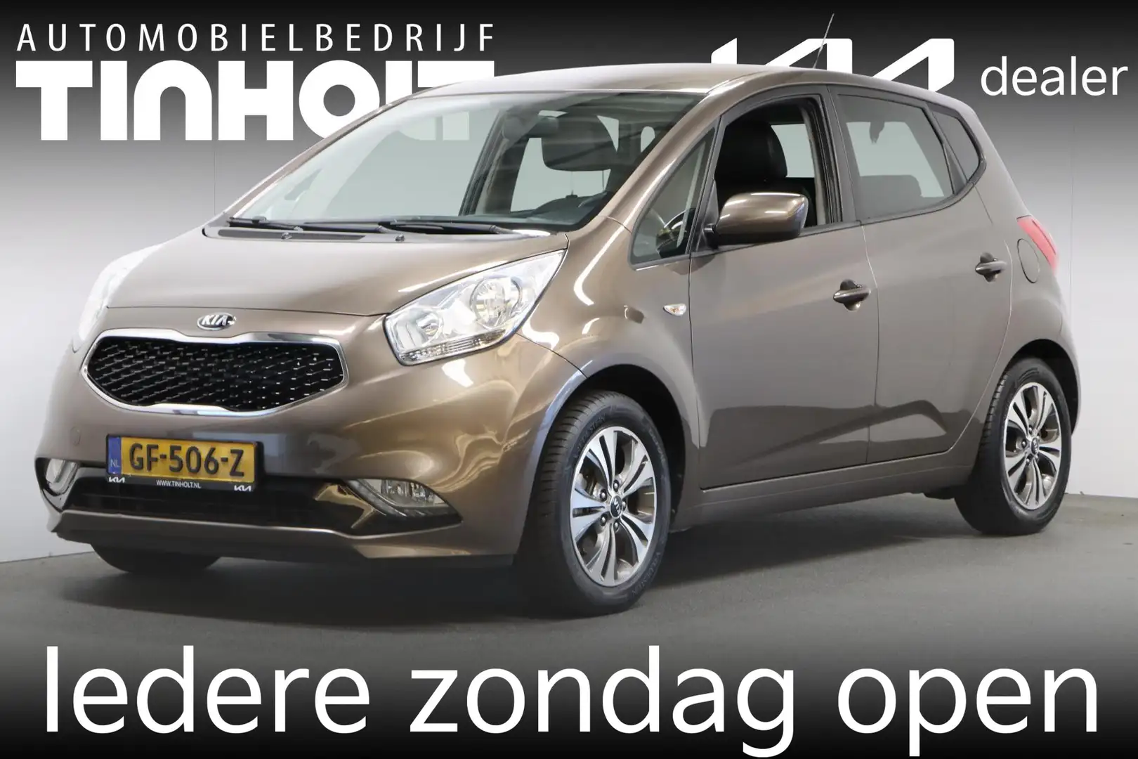 Kia Venga 1.4 CVVT First Edition Trekhaak Bruin - 1
