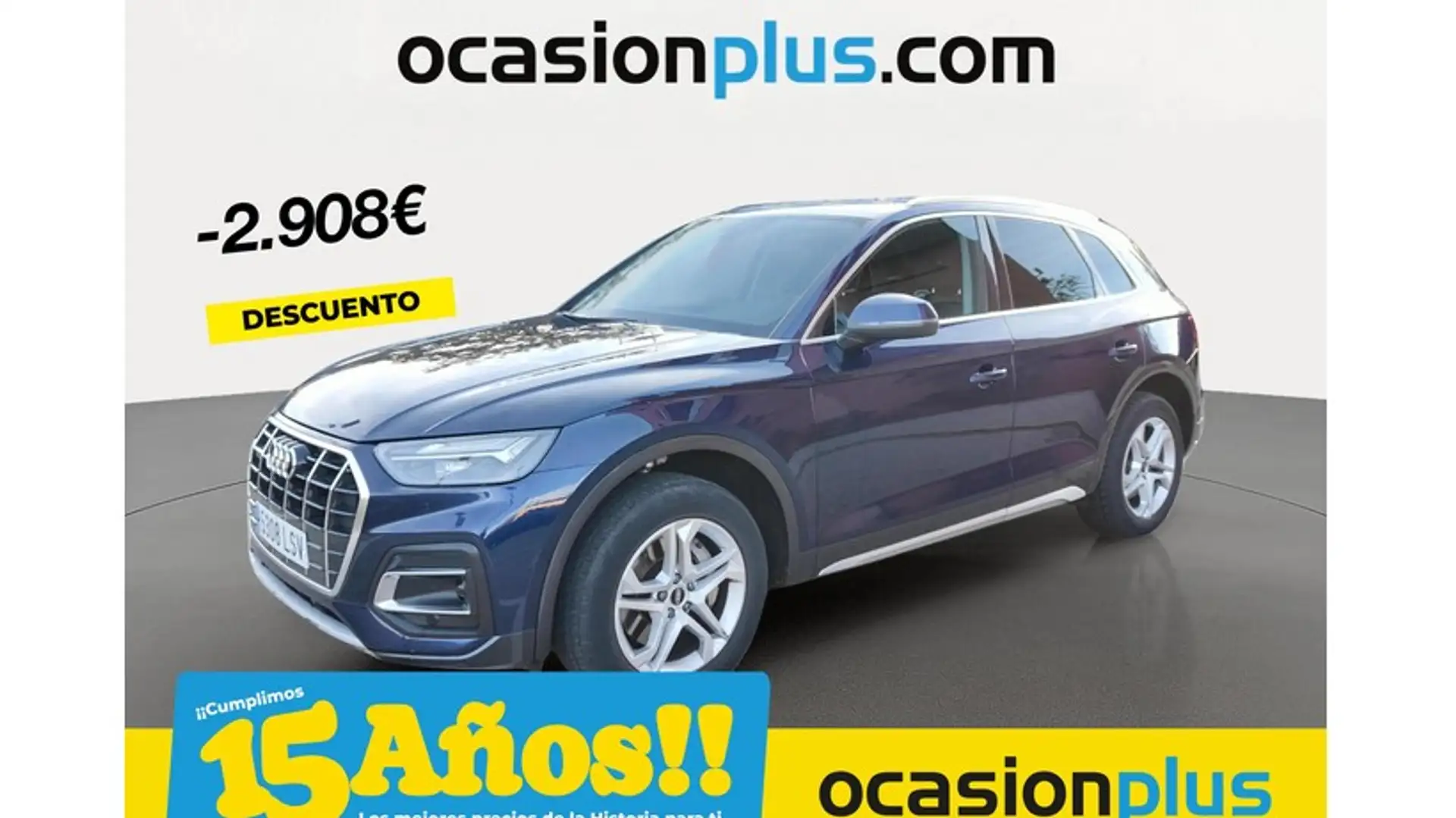 Audi Q5 50 TFSIe Advanced quattro-ultra S tronic Bleu - 1