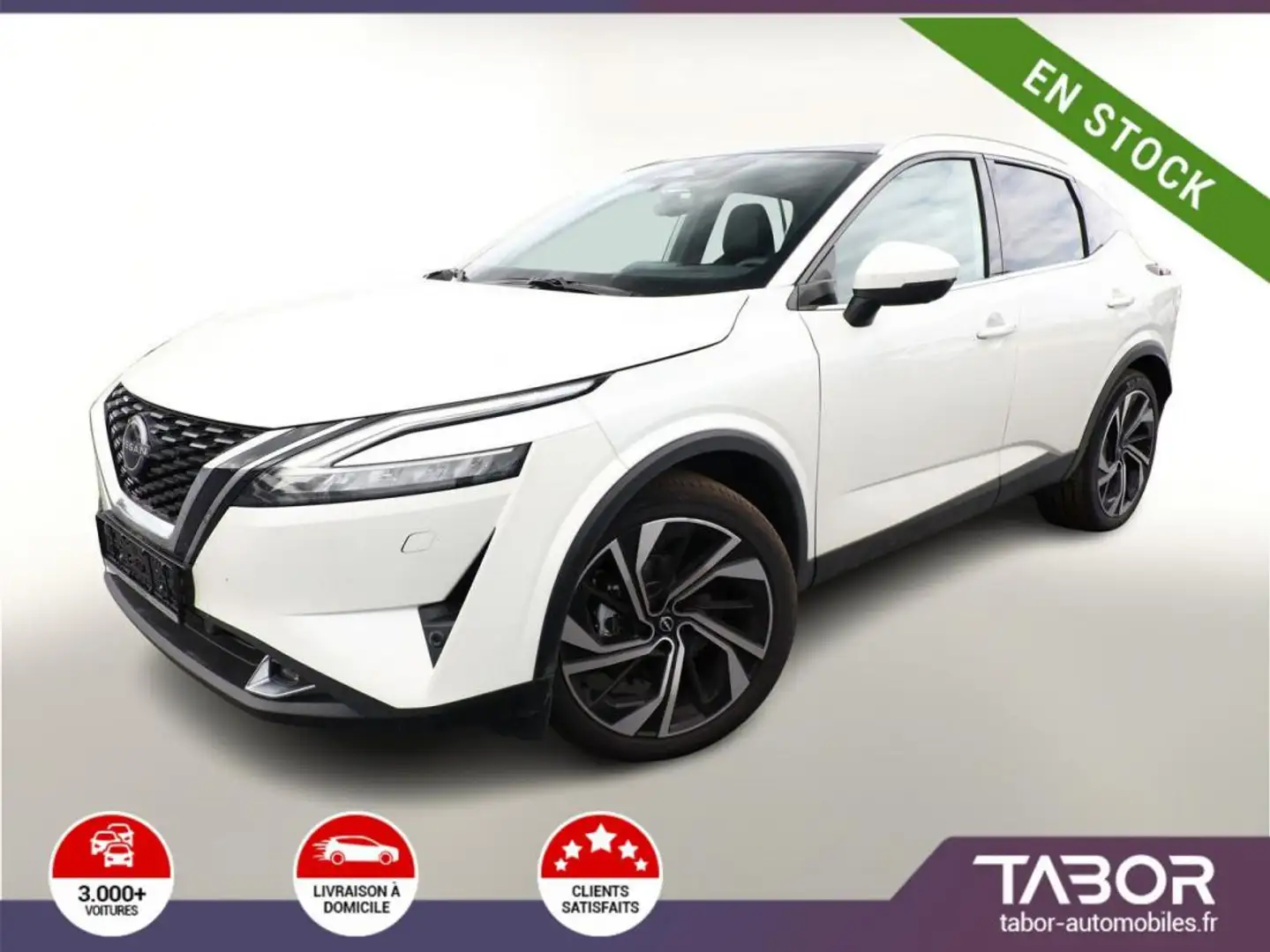 Nissan Qashqai 1.3 DIG-T 158 Aut. MHEV Tekna+ Blanc - 1