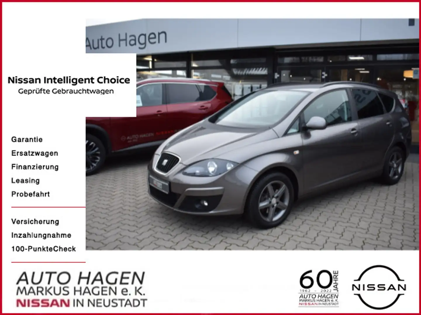 SEAT Altea XL 1.4 TSI 4You 16" GJR AHK Navi Einparkhi Gris - 1