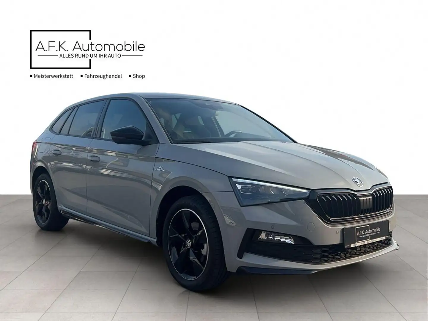 Skoda Scala 1.0 TSI | MONTE CARLO | 5-J-GARANTIE | SHZ Gris - 1