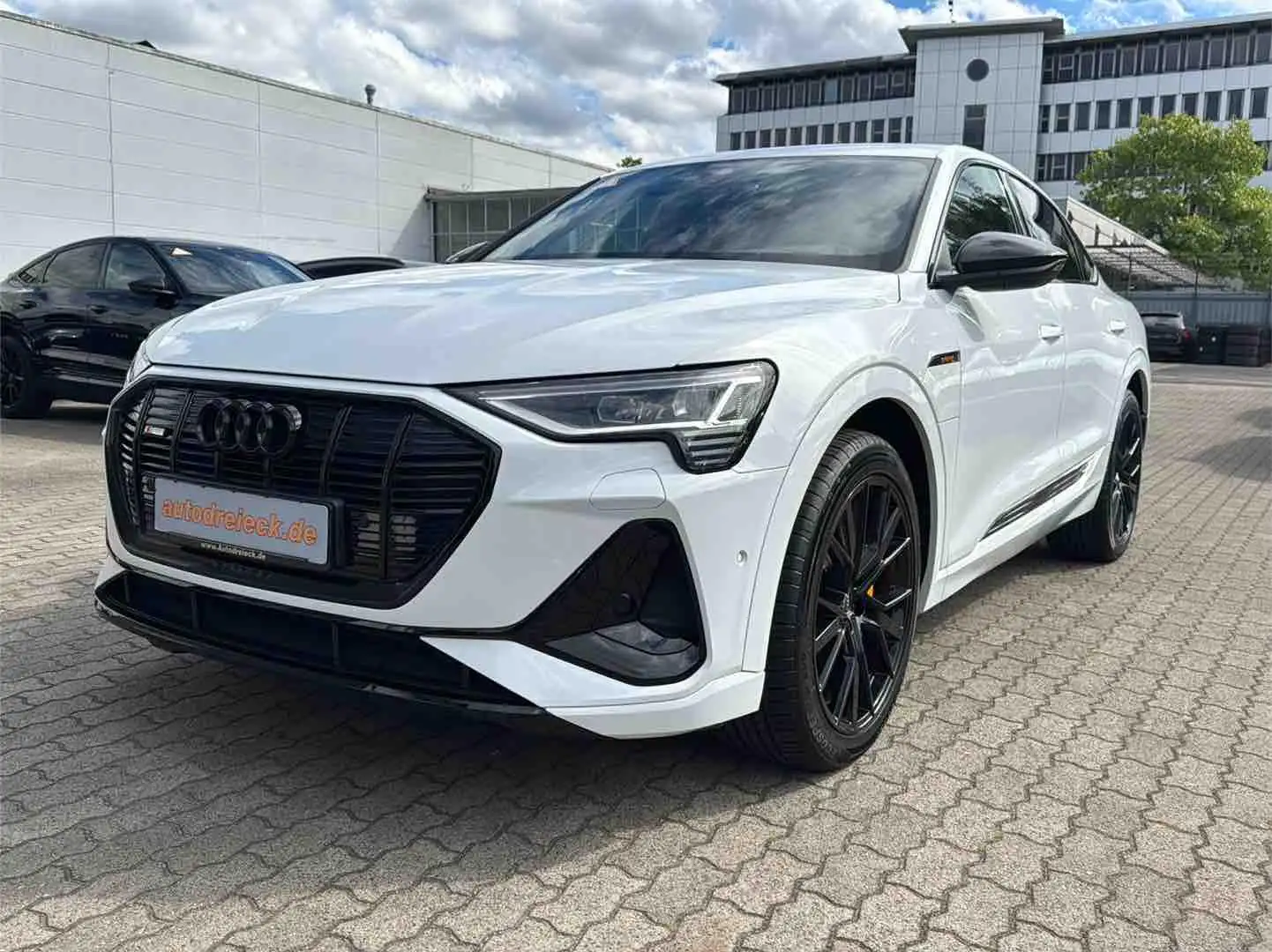Audi e-tron Sportback 50 2x S line BLACK EDITION B&O Blanc - 1