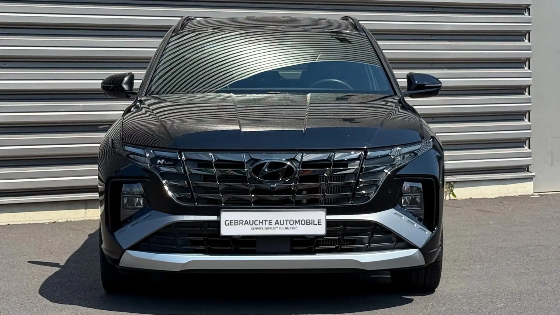 Hyundai TUCSON 1,6 CRDI 4WD 48V N-Line DCT Schwarz - 2