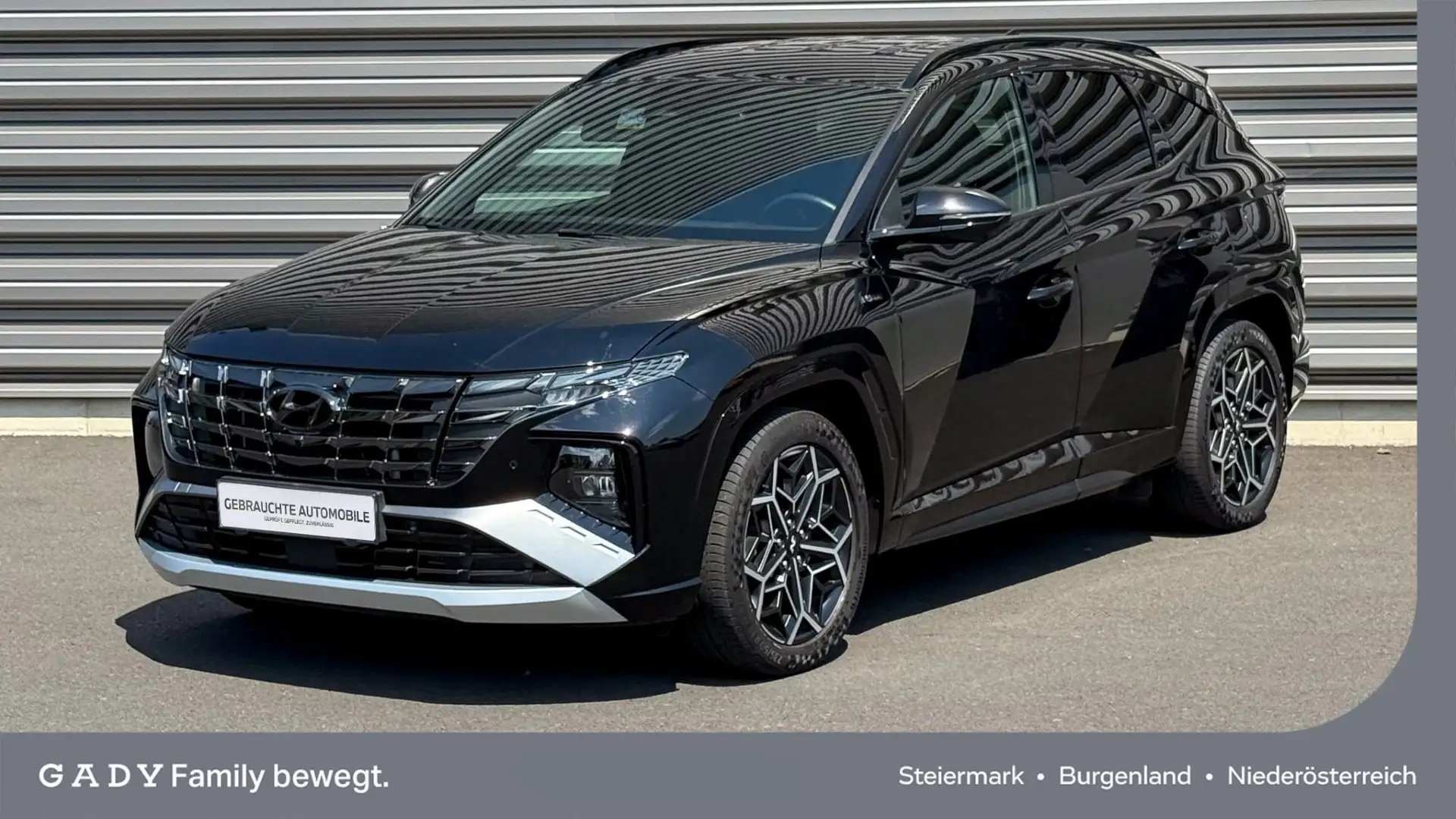 Hyundai TUCSON 1,6 CRDI 4WD 48V N-Line DCT Schwarz - 1