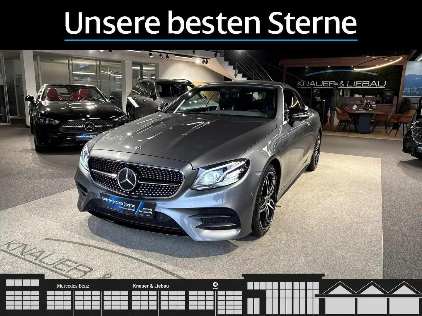 Mercedes-Benz E 400 E 400 d 4M Cabrio AMG-Line*FAP*Mem*360*Stzhzg+ LED Gris - 2